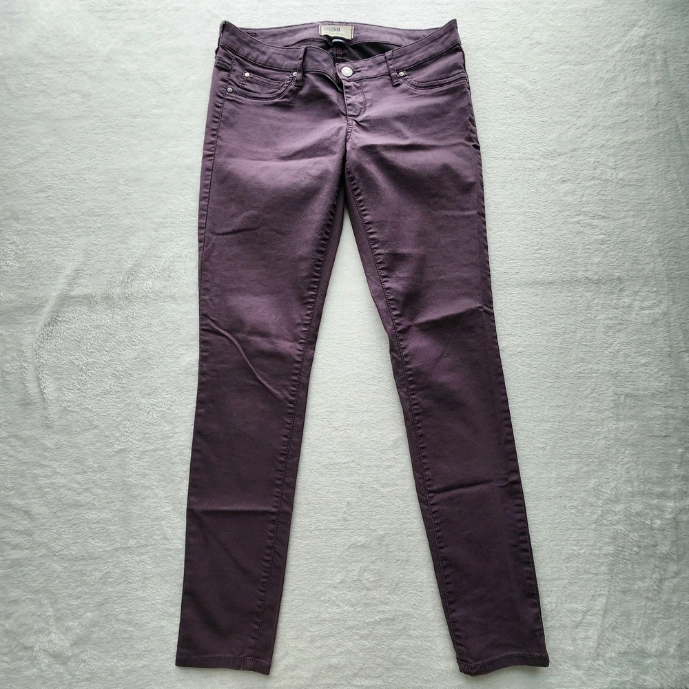 Garage Purple Jeggings Womens 12 33W 31L Skinny Jeans Stretch‎ Denim Plum Pants